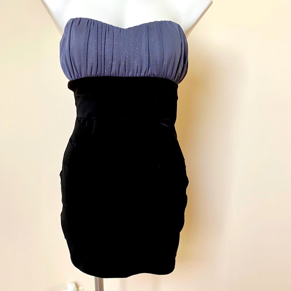 Little black dress.